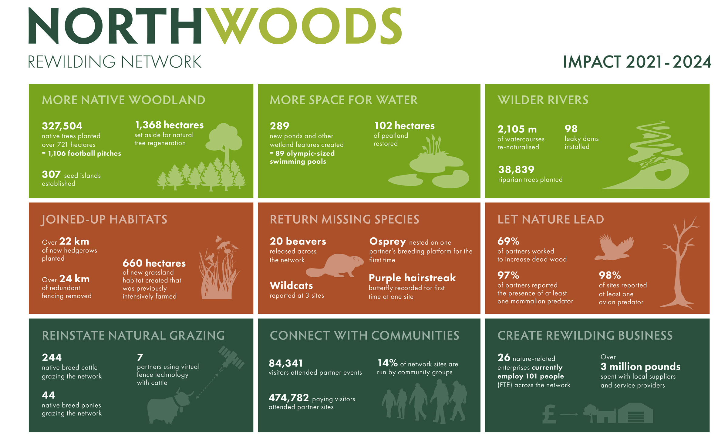 Image illustrating Scotland’s wild revival: latest survey shows nature recovery driving jobs and investment